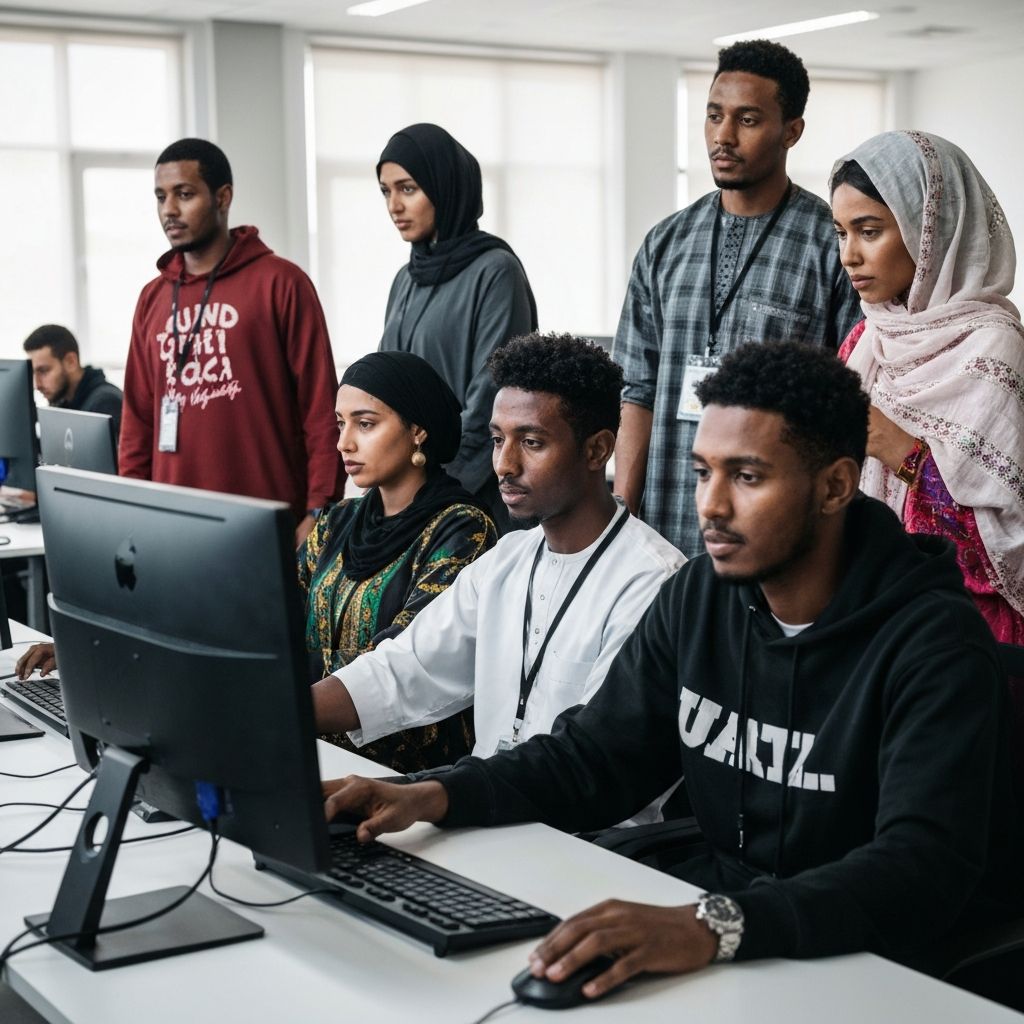 مطورون سودانيون في الهاكيثون