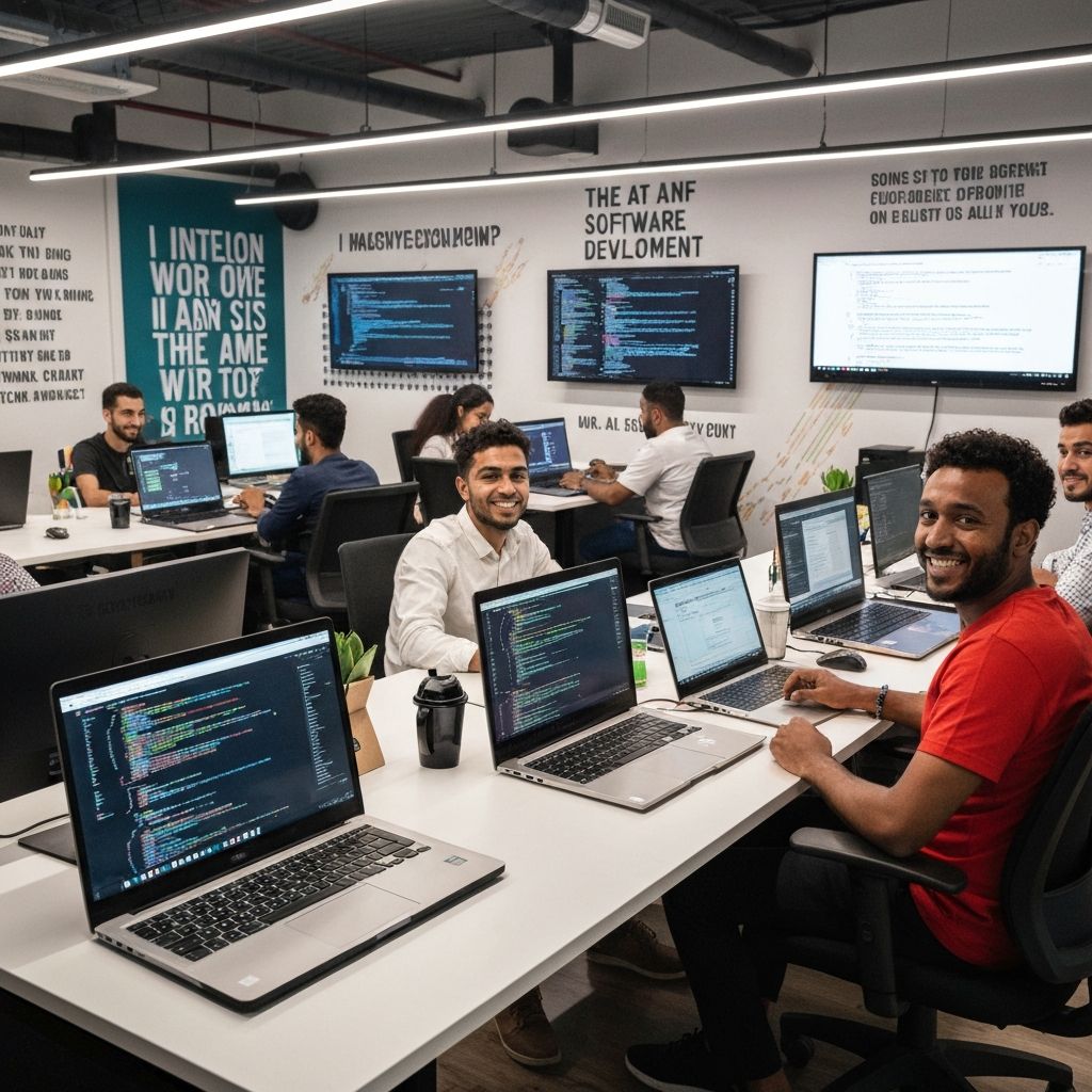 مبتكرون سودانيون في العمل